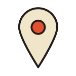 Coordinate SVG Icon